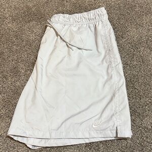 Nike Men’s Light Blue/White Athletic Shorts